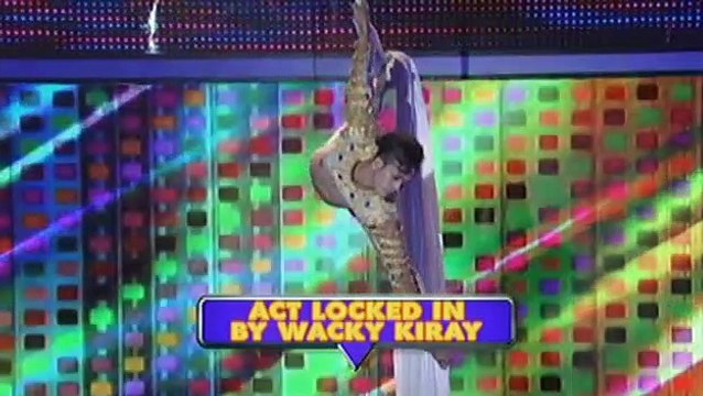 Wacky Kiray, pinili makasama si Arci sa aerial silk dance act