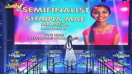 Shaina Mae Allaga, napabilang na sa listahan ng semi finalist