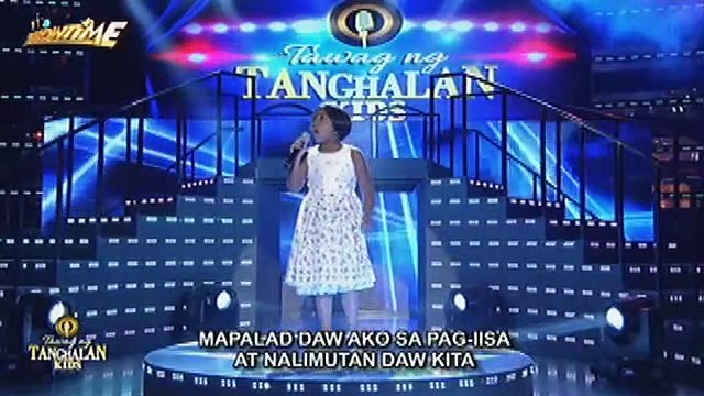 TNT Kids: Luzon contender Allysa Diane Ili sings Dulce's Ako Ang Nagwagi