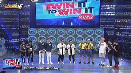 Vice, Vhong, Billy at Jhong, nakita ang kanilang mga kakambal sa It's Showtime Twin It To Win It