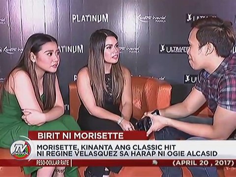 Morissette, kinanta ang classic hit ni Regine Velasquez sa harap ni Ogie Alcasid