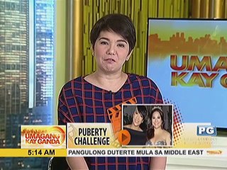 Puberty challenge entry nina Vice Ganda at Karla Estrada, viral
