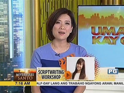 Miles Ocampo, nag-aral sa scriptwriting workshop ni Ricky Lee
