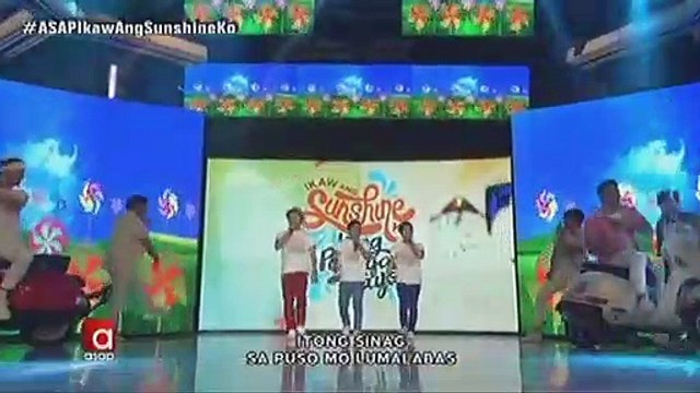 ASAP Kapamilya Stars perform the ABS-CBN Summer Station ID 2017 Ikaw Ang Sunshine Ko