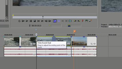 Vegas Pro 28 Slip Trim and Slip Edit