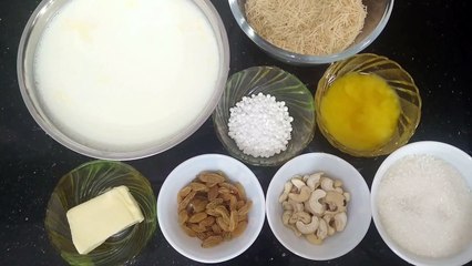 Caramelized semiya payasam | semolina | vermicelli|