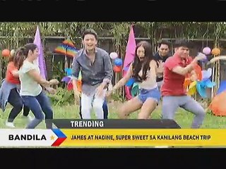 James at Nadine, super sweet sa kanilang beach trip