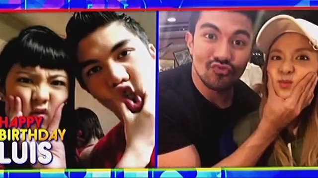 Luis, nakatanggap ng birthday message mula sa kanyang mga mahal sa buhay