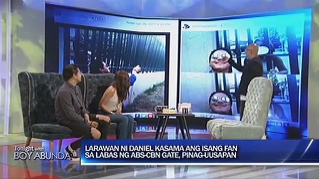 Daniel, ibinahagi ang kwento sa likod ng kanyang larawan kasama ang isang fan
