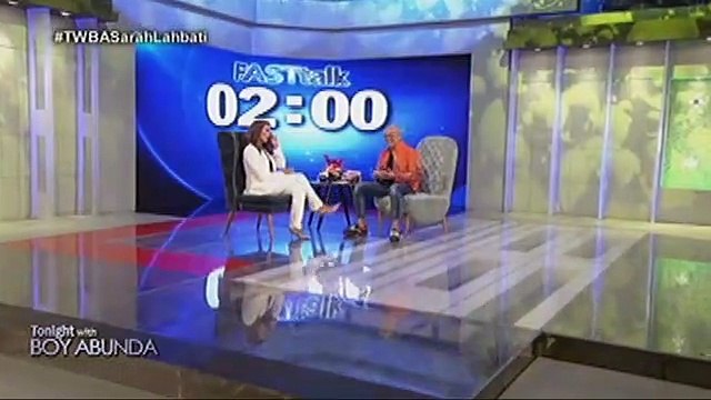 Fast Talk with Sarah Lahbati