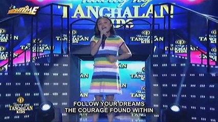 TNT KIDS: Geness Nery, hinamon ang defending champion na si Loujille Soriano para sa golden micropho