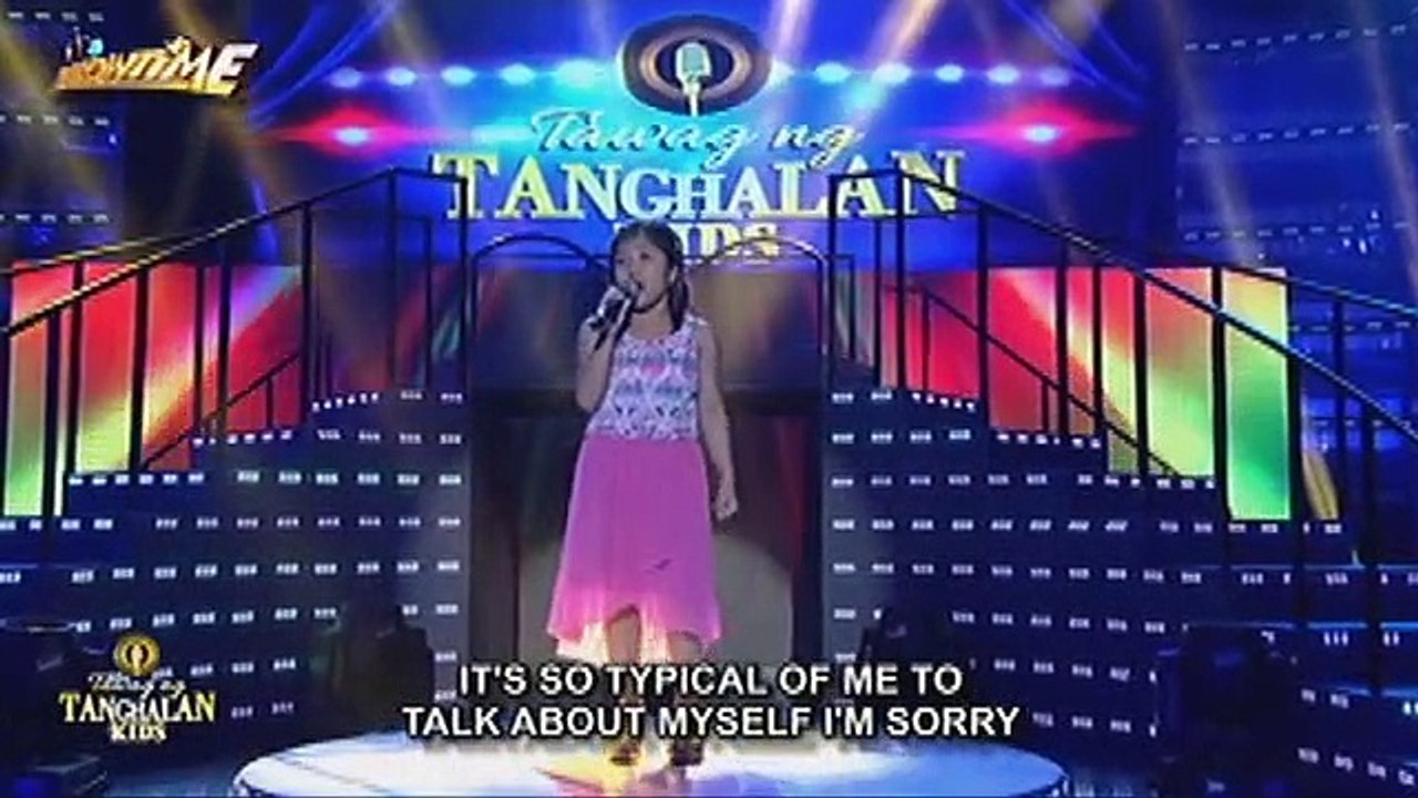TNT KIDS Metro Manila contender Franchesca Encinares sings Adele's Hello
