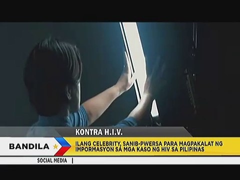 Ilang celebrity, sanib-pwersa para magpakalat ng impormasyon sa mga kaso ng HIV sa Pilipinas