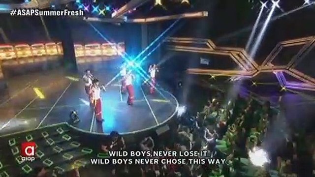 Kapamilya's wild boys Tanner, Luis, Tommy, Albie and Clint in their hottest performance on the ASAP