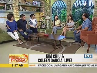 Kim Chiu and Coleen Garcia, live!