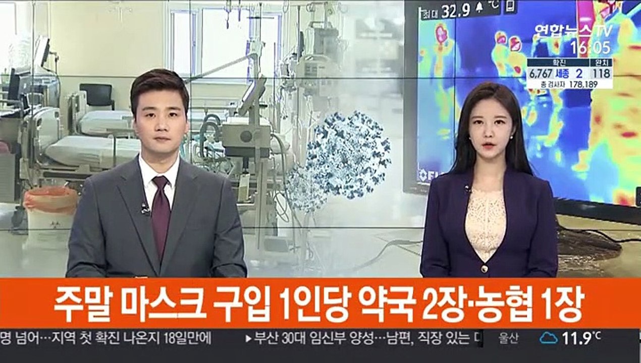 주말 마스크 구입 1인당 약국 2개·농협 1개