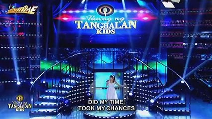 TNT KIDS: Mindanao contender Jzykeiah Yuki Bacani sings Survivor's ""Eye Of The Tiger""