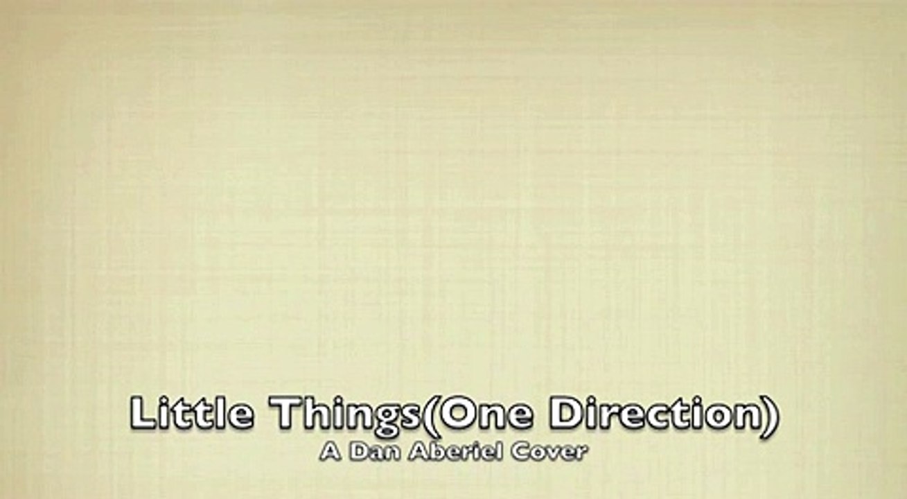 Little Things Cover (Audio Only)