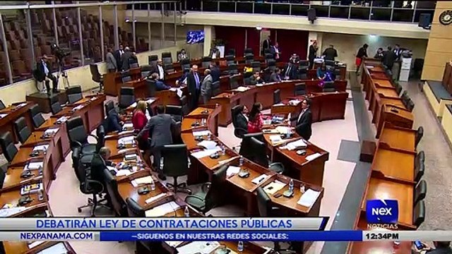 Debatirán ley de contrataciones públicas - Nex Noticias