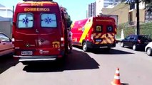 Carros batem na Rua Minas Gerais e cinco ficam feridos
