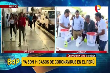 Coronavirus en Perú: se eleva a 11 el número de infectados