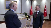 Cumhurbaşkanı Yardımcısı Oktay, İngiltere Büyükelçisi Chilcott'u kabul etti
