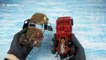 Rusty toy car dating back to 1940s is restored to its former glory