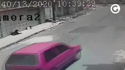 Imagens flagram morte na Serra