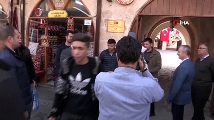 Diyanet İşleri Başkanı Erbaş, Mecidiye Han'ı ziyaret etti