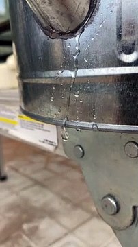 Leaking GW 2.3 GALLON Watering Can purchased from Tractor Supply Co.