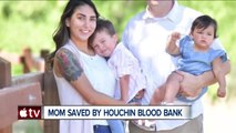 Local mom's life saved thanks to blood donations, reunites with donors