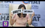 Judy Ann takes on Kapamilya Chat's Guilty or No Guilty Challenge