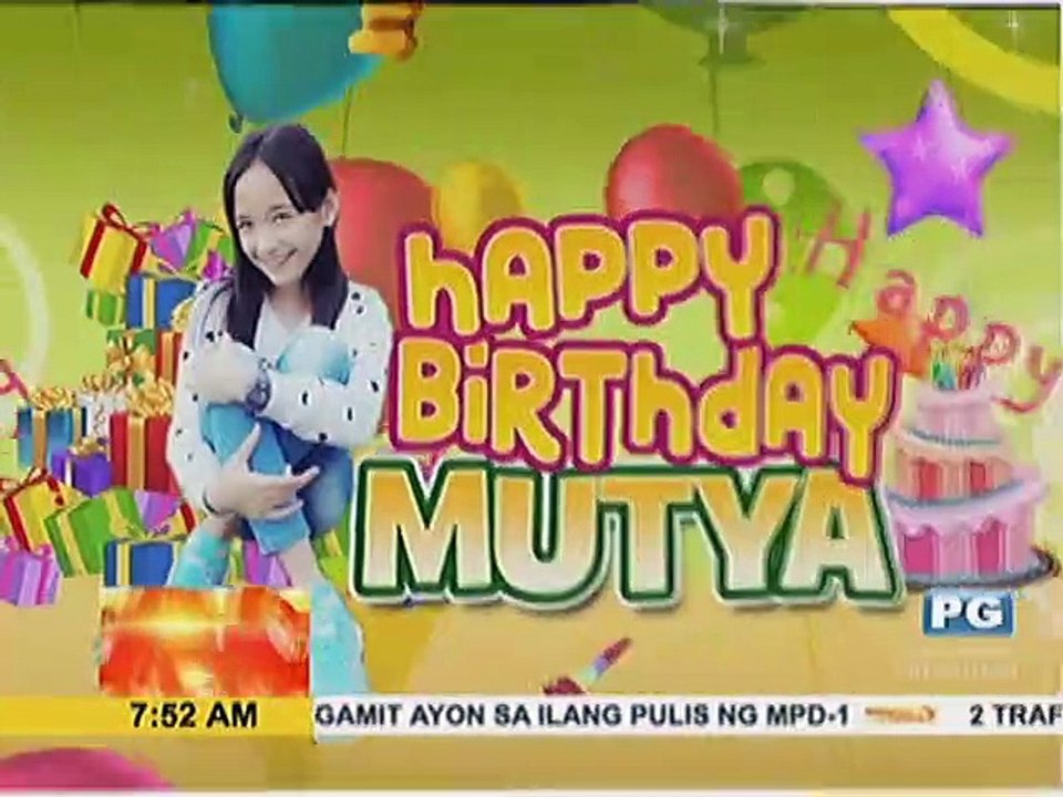 Happy Birthday Mutya!