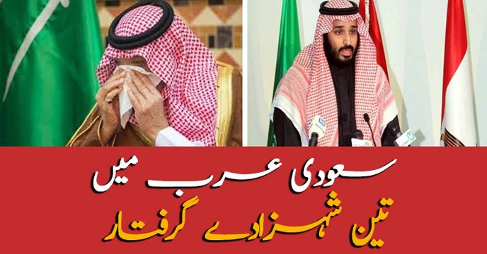 Saudi guards Detains three Senior Members of Royal Family