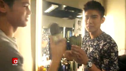 Inigo Pascual, kinulit si Robi Domingo