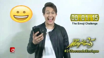 WATCH: Enrique takes on the Emoji challenge
