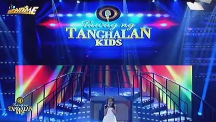 TNT KIDS: Metro Manila contender Althea Oredina sings Frank Sinatra's Fly Me To The Moon