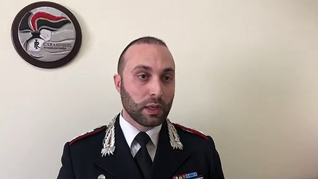 Capitano Luigi Garrì Comandante compagnia di Bianco (RC) su Operazione Car Crash 2