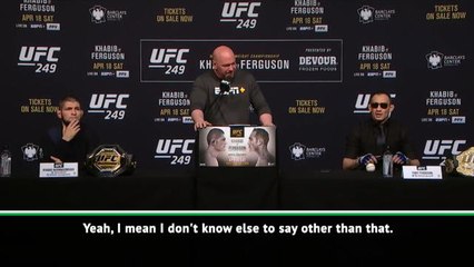 No doubts UFC 249 happens despite coronavirus - White