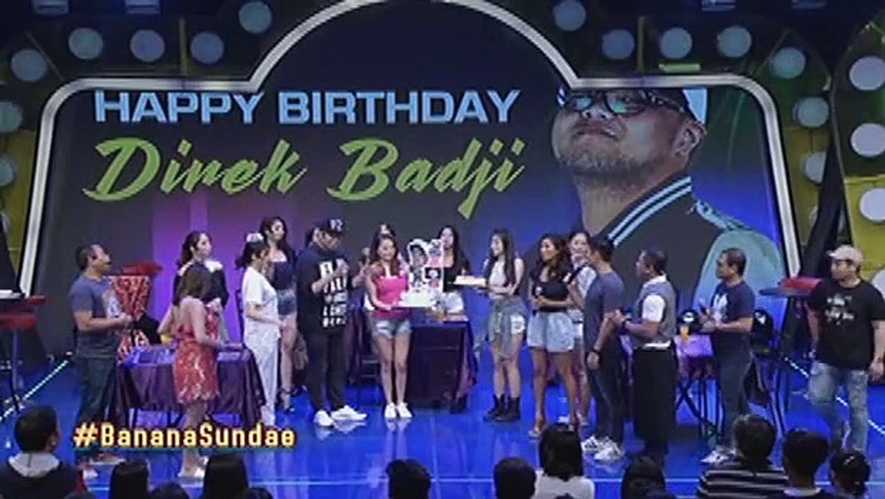 BananaKada, may sorpresa para sa kaarawan ni Badji