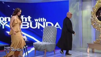 Megan, humarap sa mahiwagang salamin