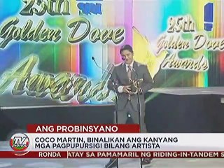 Coco Martin, binalikan ang kanyang mga pagpupursigi bilang artista