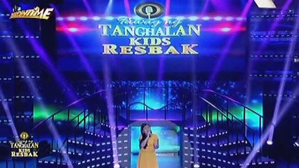 TNT KIDS RESBAK: Luzon contender Trixie Mae Kyla San Roque sings Dakilang Lahi