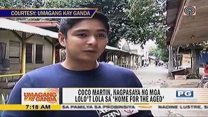 What Coco Martin did when he got some time off from the busy showbiz life