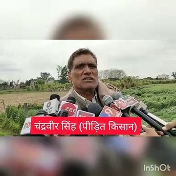 मुज़फ्फरनगर : बे मौसम बरसात की मार, किसानों की फसल बर्बाद