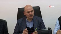 İçişleri Bakanı Süleyman Soylu: 'Şu ana kadar toplam, Malatya ve Elazığ'da 3 bin 300 konteynerimiz kurulmuştur.'