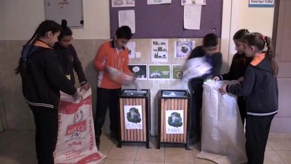 Öğrencilerin topladığı atıkların geliriyle "Akıl ve Zeka Oyunları Sınıfı" oluşturuldu