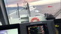 Türk Sahil Güvenlik ekibi, Yunan Sahil Güvenlik botunu kovaladı