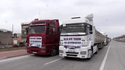 Konya İHH, Suriyeliler için İdlib'de konutlar yapacak