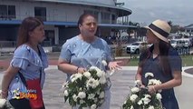Momshies Karla, Jolina at Melai pay respect to the victims of Yolanda